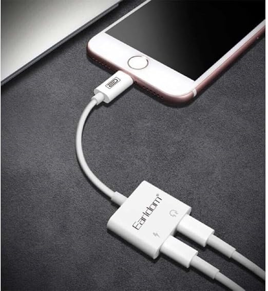 Earldom ET-OT33 2 * 1 iPhone Adapter - Gold Earldom ET-OT33 2 * 1 iPhone Adapter - Gold